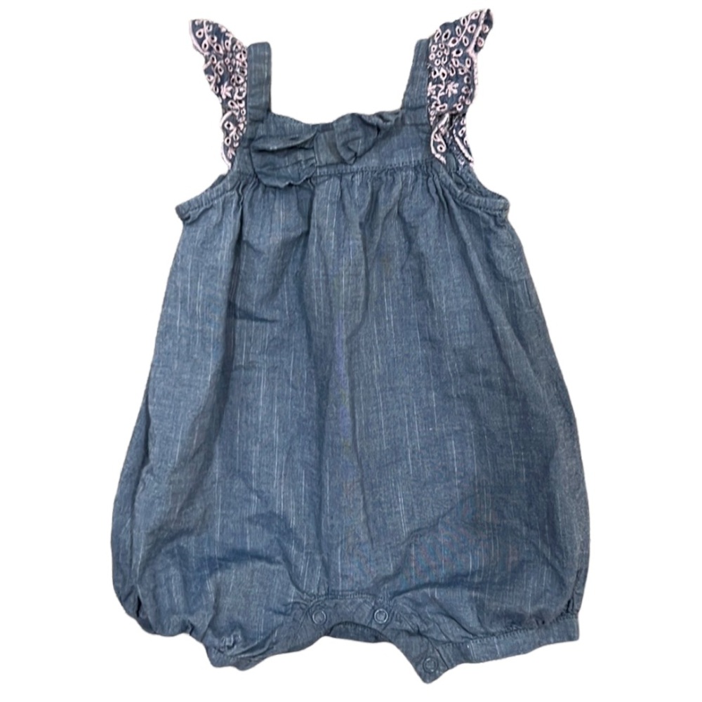 The Children’s Place denim bubble romper
